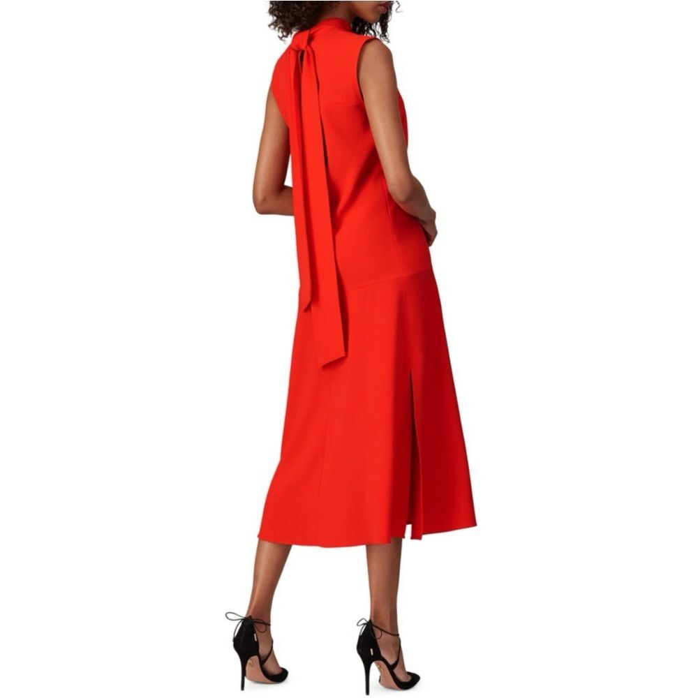 Victoria Beckham Back Tie Midi Shift Dress, Excellent, Size UK 6 US 2 - Picture 5 of 14
